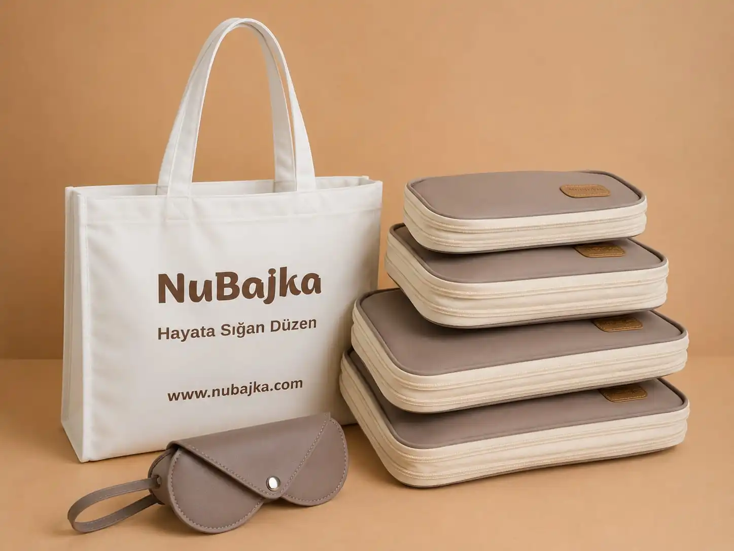 NuBajka Tam Set - Gül Kurusu